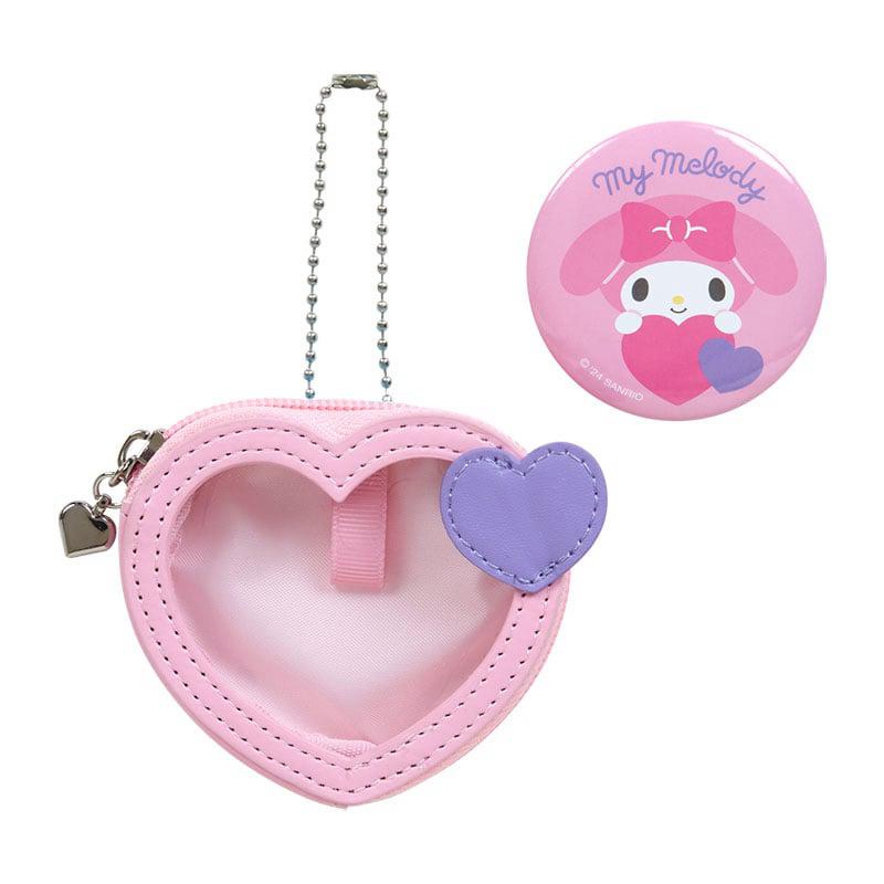 Sanrio My Melody Mini and Pin Set (Big Heart Series) Bags Pouch  USA |  NJYCA-1872