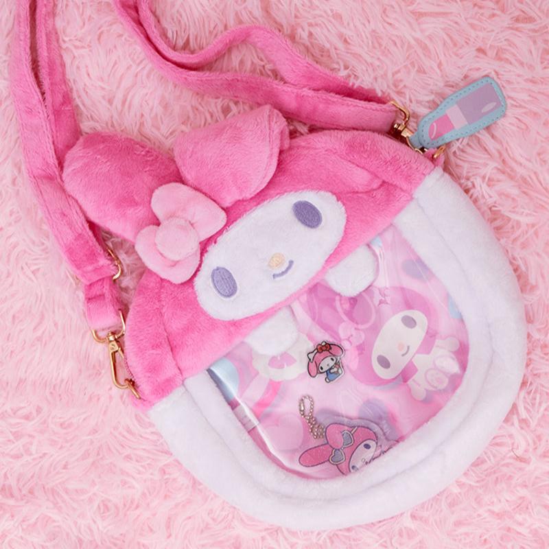 Sanrio My Melody Plush Bags Crossbody Bag  USA |  XUYFW-0461