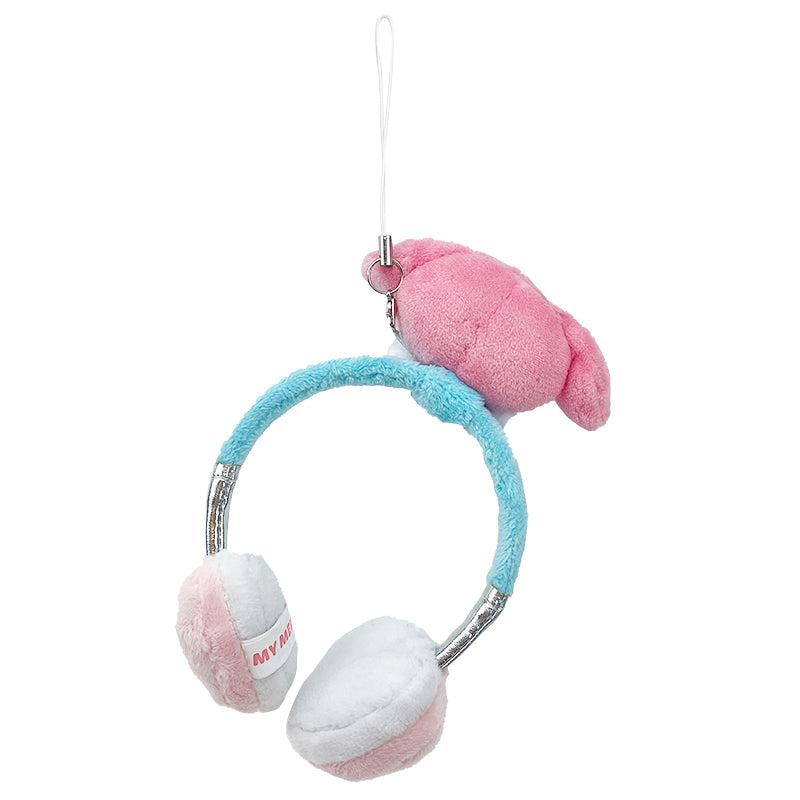 Sanrio My Melody Plush Headphones Sanrio Characters Bag Charm  USA |  XZIFK-5613