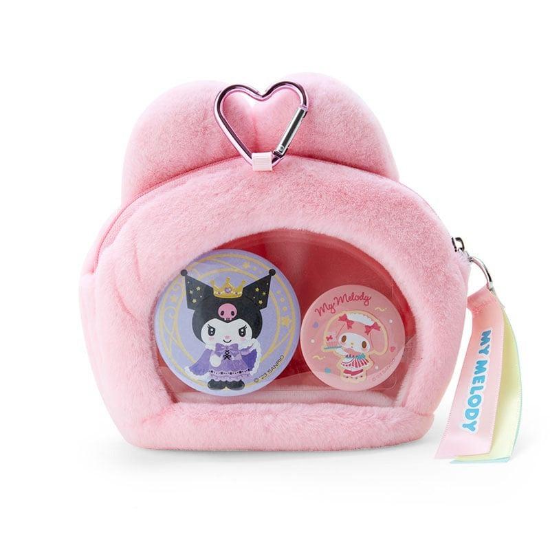 Sanrio My Melody Plush Mini Face Bags Pouch  USA |  PUHBG-7580