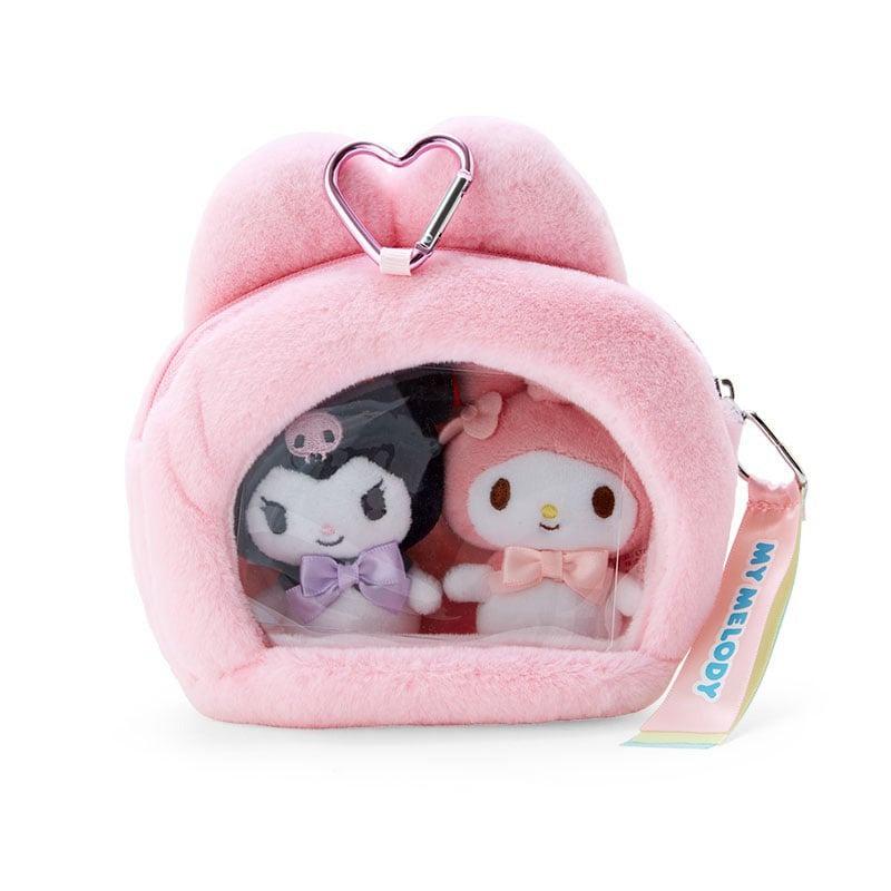 Sanrio My Melody Plush Mini Face Bags Pouch  USA |  PUHBG-7580