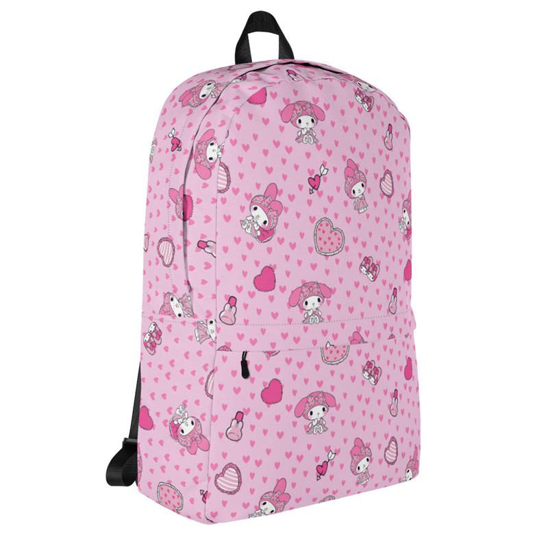 Sanrio My Melody Sleepover All-over Print Sanrio Characters Backpack  USA |  YNPOR-9841