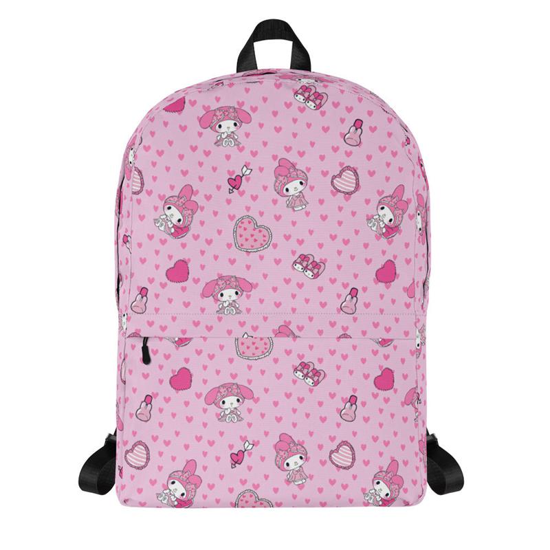 Sanrio My Melody Sleepover All-over Print Sanrio Characters Backpack  USA |  YNPOR-9841