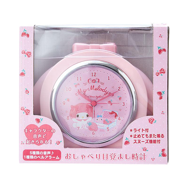 Sanrio My Melody Snooze-n-Stop Talking Alarm Sanrio Characters Clock  USA |  AVUFM-7256