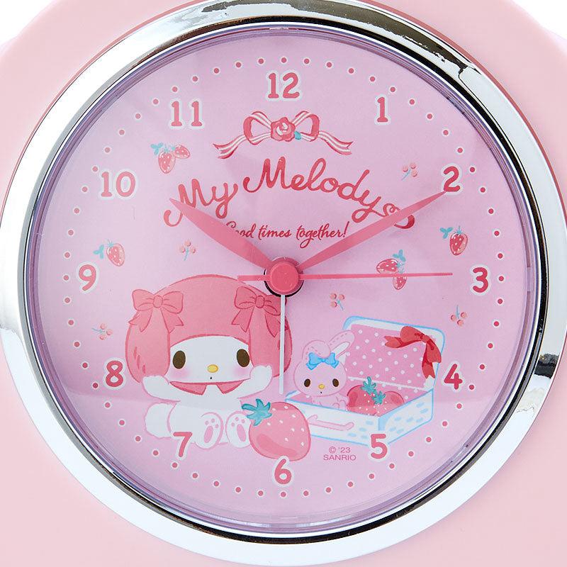 Sanrio My Melody Snooze-n-Stop Talking Alarm Sanrio Characters Clock  USA |  AVUFM-7256