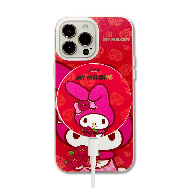 Sanrio My Melody x Sonix Pretty Peony Accessories Iphone Case  USA |  UMKBJ-5367