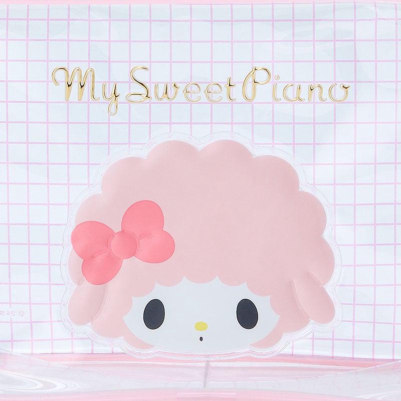 Sanrio My Sweet Piano Clear Grid Zipper Bags Pouch  USA |  APXCL-0142