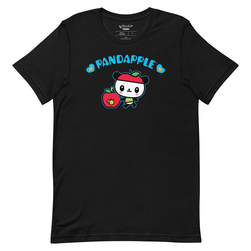 Sanrio Pandapple Blue Hearts Apparel Tee  USA |  QIOVS-9024