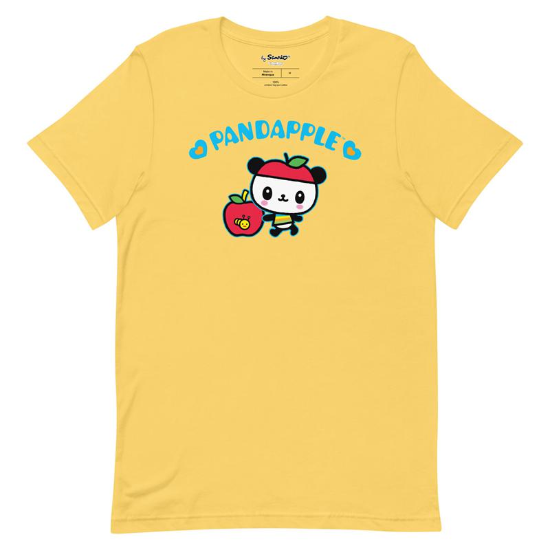 Sanrio Pandapple Blue Hearts Apparel Tee  USA |  QIOVS-9024