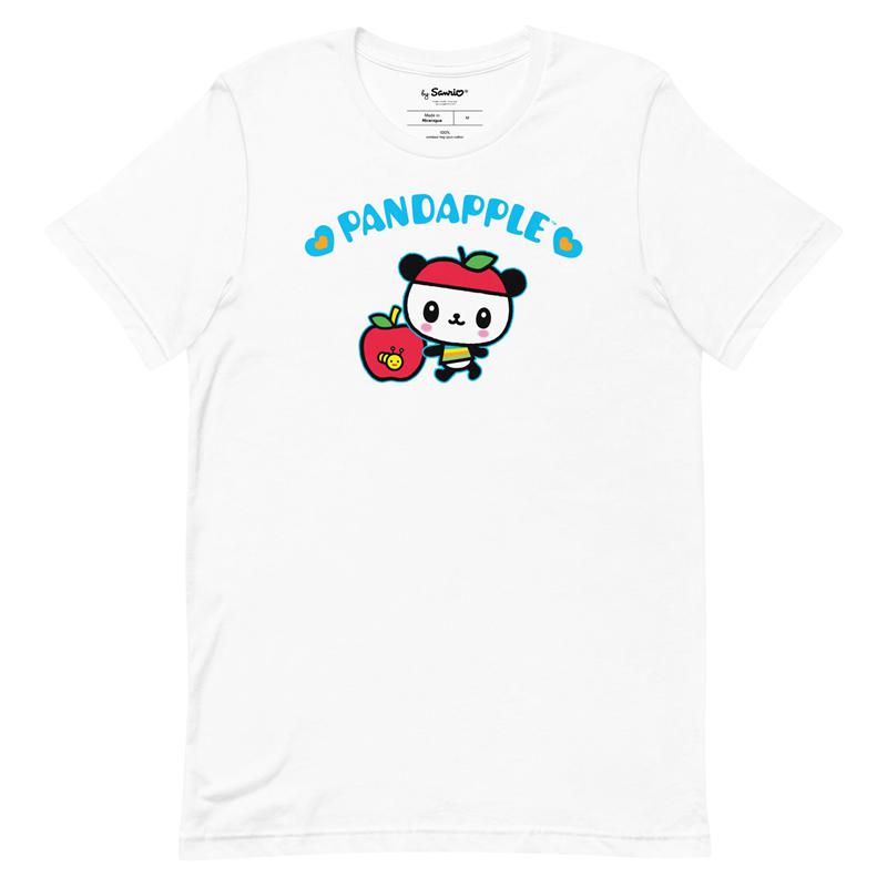 Sanrio Pandapple Blue Hearts Apparel Tee  USA |  QIOVS-9024