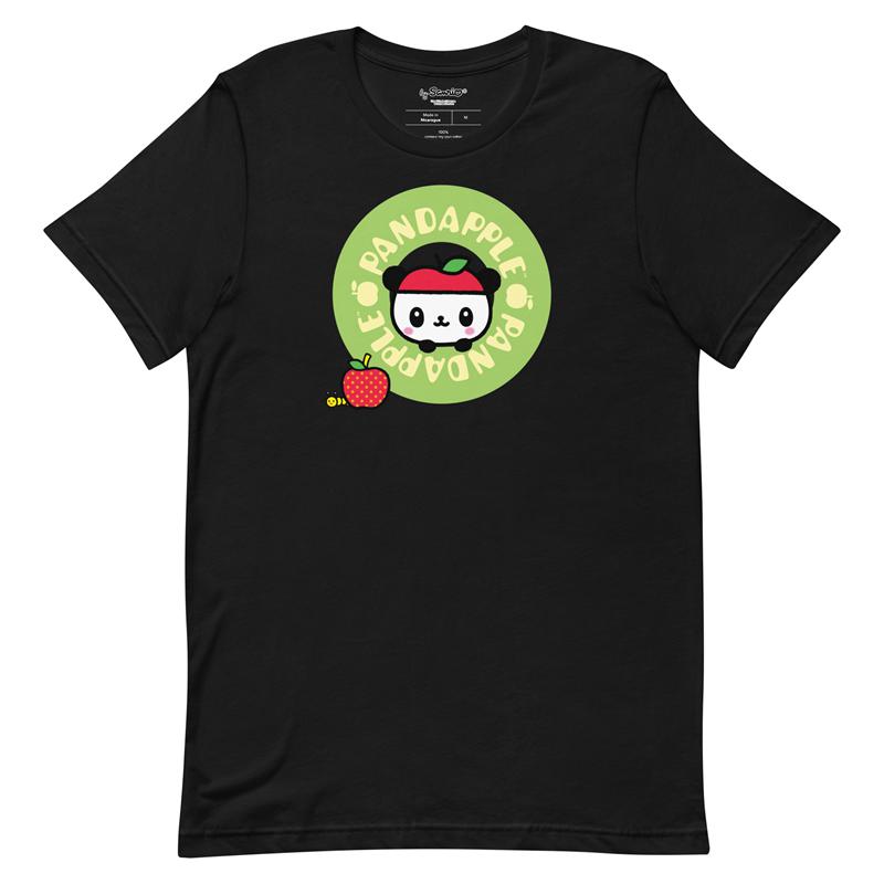 Sanrio Pandapple Green Logo Apparel Tee  USA |  ZBYQT-7408