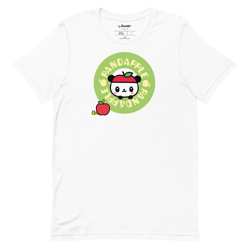 Sanrio Pandapple Green Logo Apparel Tee  USA |  ZBYQT-7408