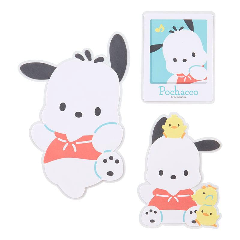 Sanrio Pochacco 3-pc Dress Your Tech Sanrio Characters Sticker Set  USA |  HMGQD-0174