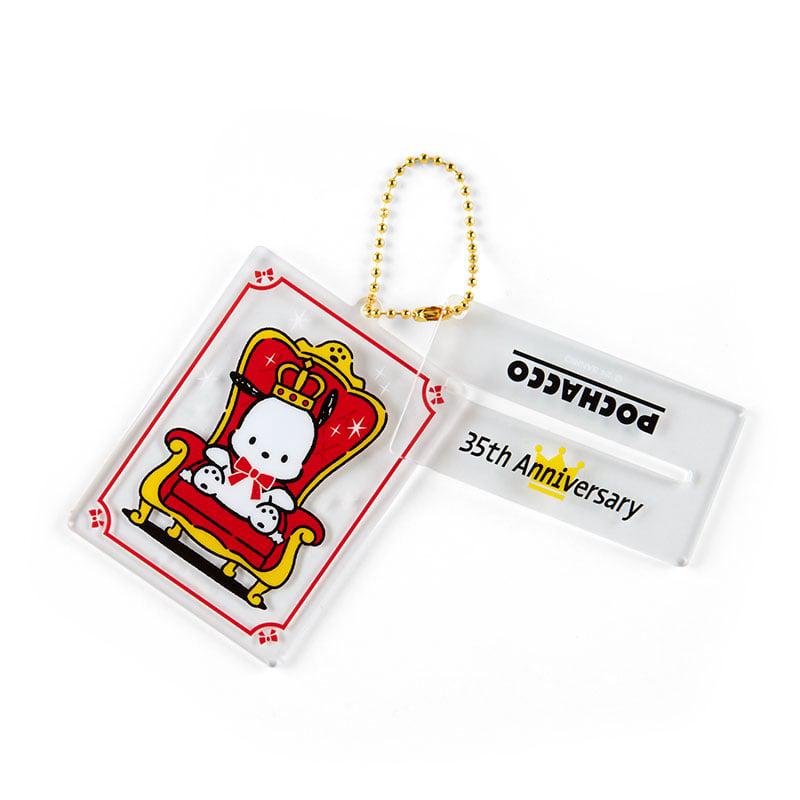 Sanrio Pochacco Acrylic Stand (35th Anniversary Red Ribbon Series) Sanrio Characters Blind Box  USA |  KAFQS-4852