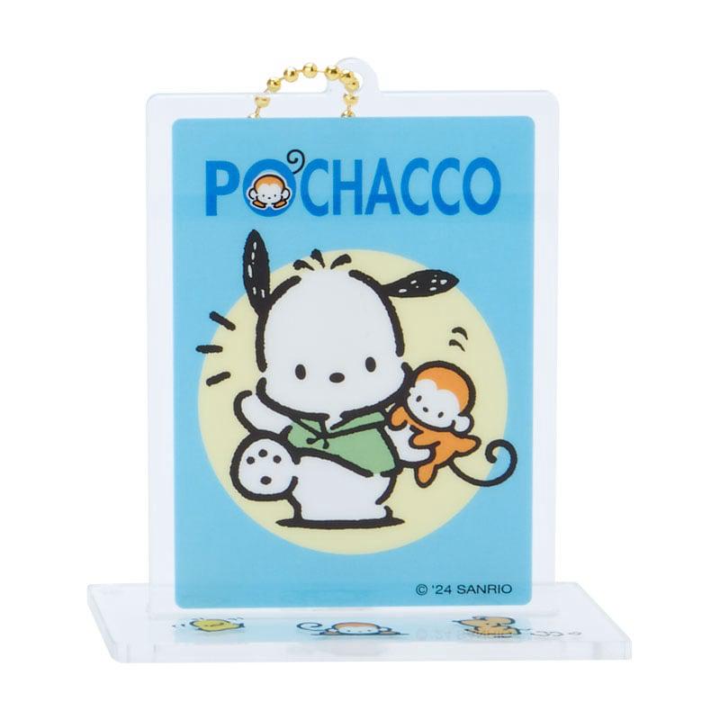 Sanrio Pochacco Acrylic Stand (35th Anniversary Red Ribbon Series) Sanrio Characters Blind Box  USA |  KAFQS-4852