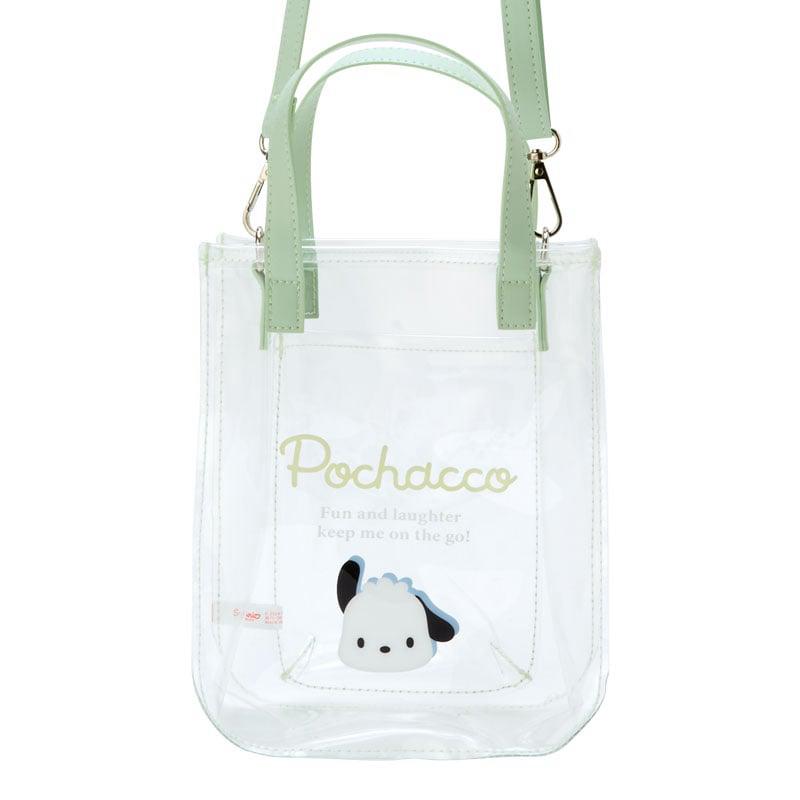 Sanrio Pochacco Clear 2-Way Mini Sanrio Characters Tote  USA |  EKBZW-0721