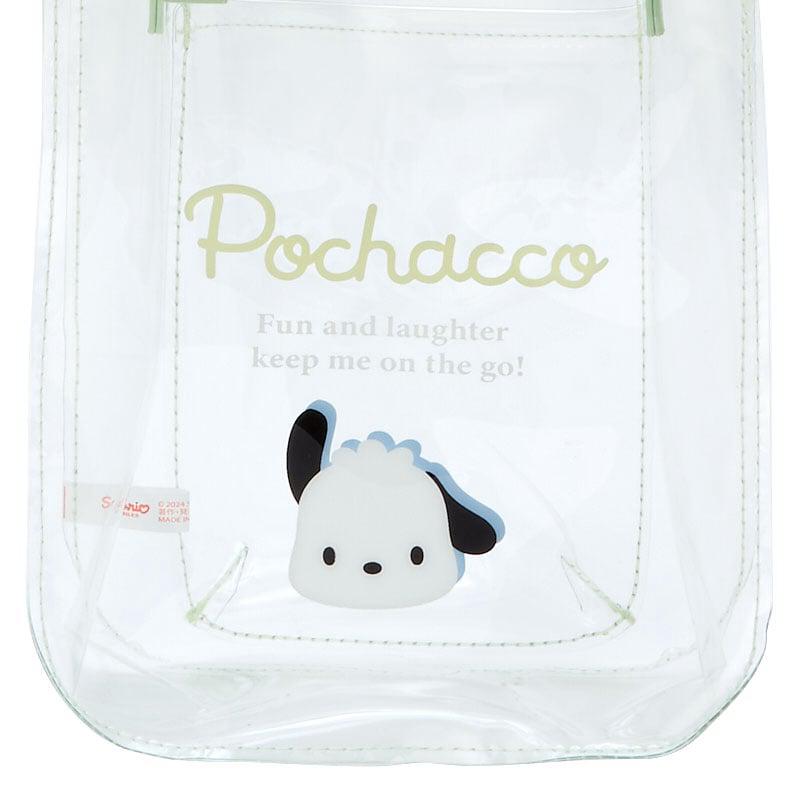 Sanrio Pochacco Clear 2-Way Mini Sanrio Characters Tote  USA |  EKBZW-0721