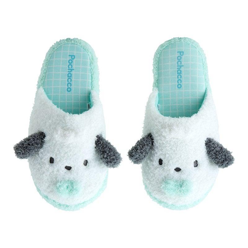 Sanrio Pochacco Cozy Sherpa Adult Shoes Slippers  USA |  DFHTX-5843