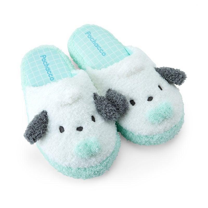 Sanrio Pochacco Cozy Sherpa Adult Shoes Slippers  USA |  DFHTX-5843