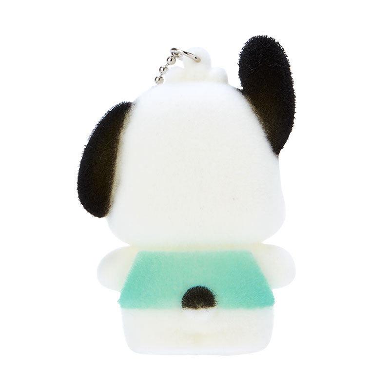 Sanrio Pochacco Flocked Mascot Accessories Keychain  USA |  EDCPM-9273