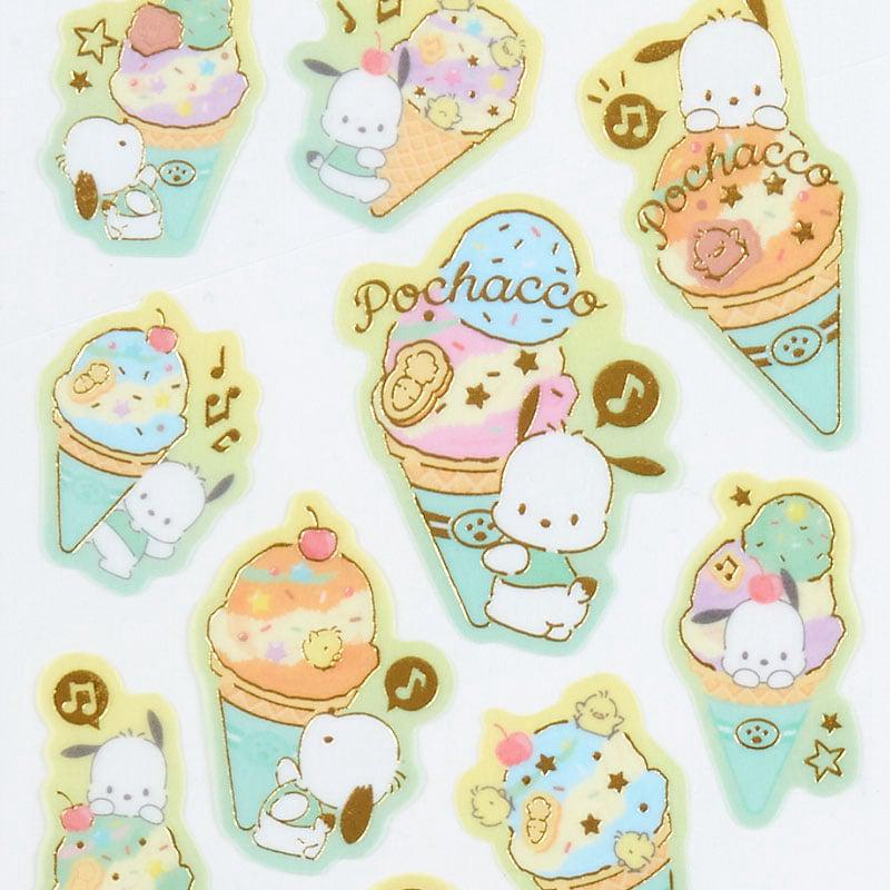 Sanrio Pochacco (Ice Cream Party Series) Sanrio Characters Sticker Sheet  USA |  CLSAG-8352