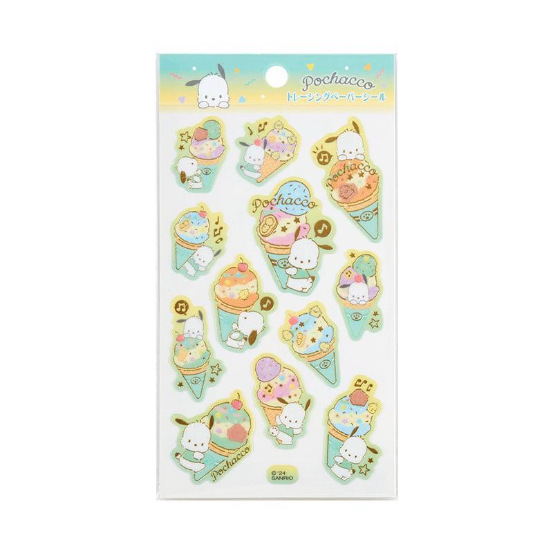 Sanrio Pochacco (Ice Cream Party Series) Sanrio Characters Sticker Sheet  USA |  CLSAG-8352