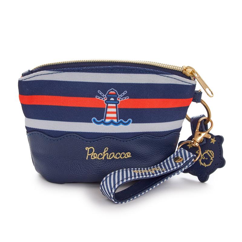 Sanrio Pochacco Mini Zipper (Nautical Series) Bags Pouch  USA |  ZYBMW-2185