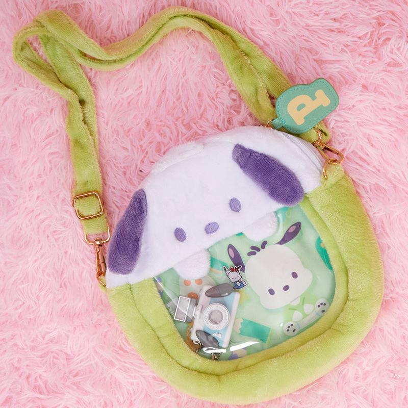 Sanrio Pochacco Plush Bags Crossbody Bag  USA |  DYWTU-1506