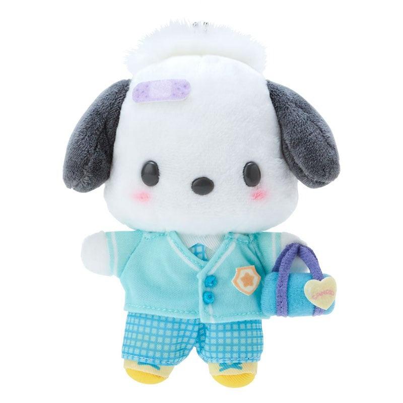 Sanrio Pochacco Plush Mascot (Sanrio Academy Series) Sanrio Characters Keychain  USA |  TNMFR-6390