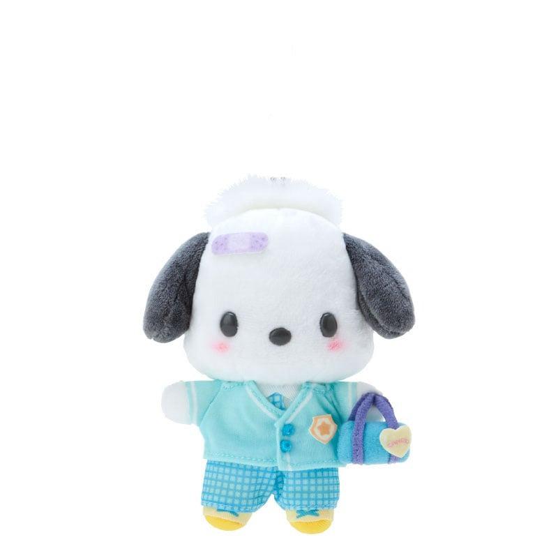 Sanrio Pochacco Plush Mascot (Sanrio Academy Series) Sanrio Characters Keychain  USA |  TNMFR-6390