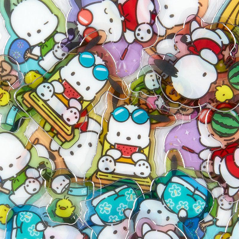 Sanrio Pochacco Summer 30-Pc Popsicle Mini Sanrio Characters Sticker Pack  USA |  RXGLO-0968