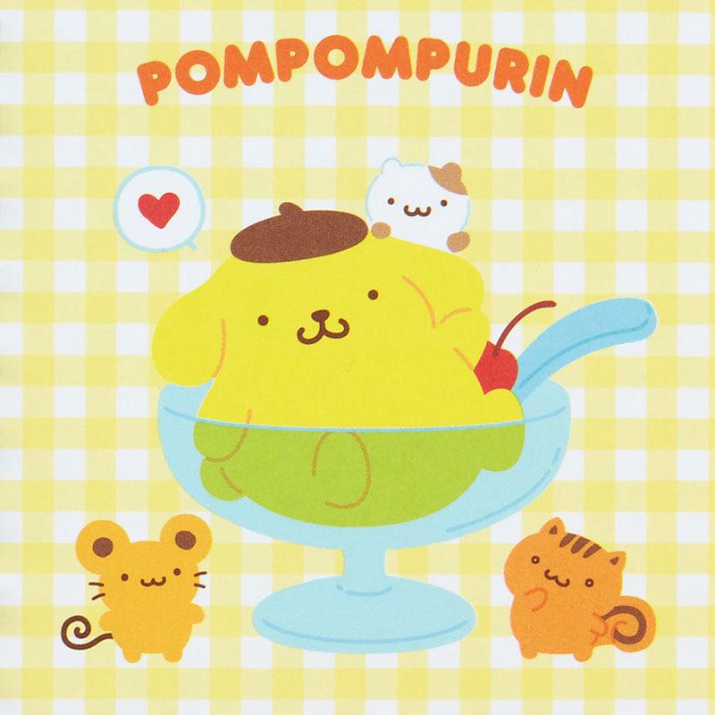 Sanrio Pompompurin Compact Ruled Sanrio Characters Notebook  USA |  CTUMG-3752