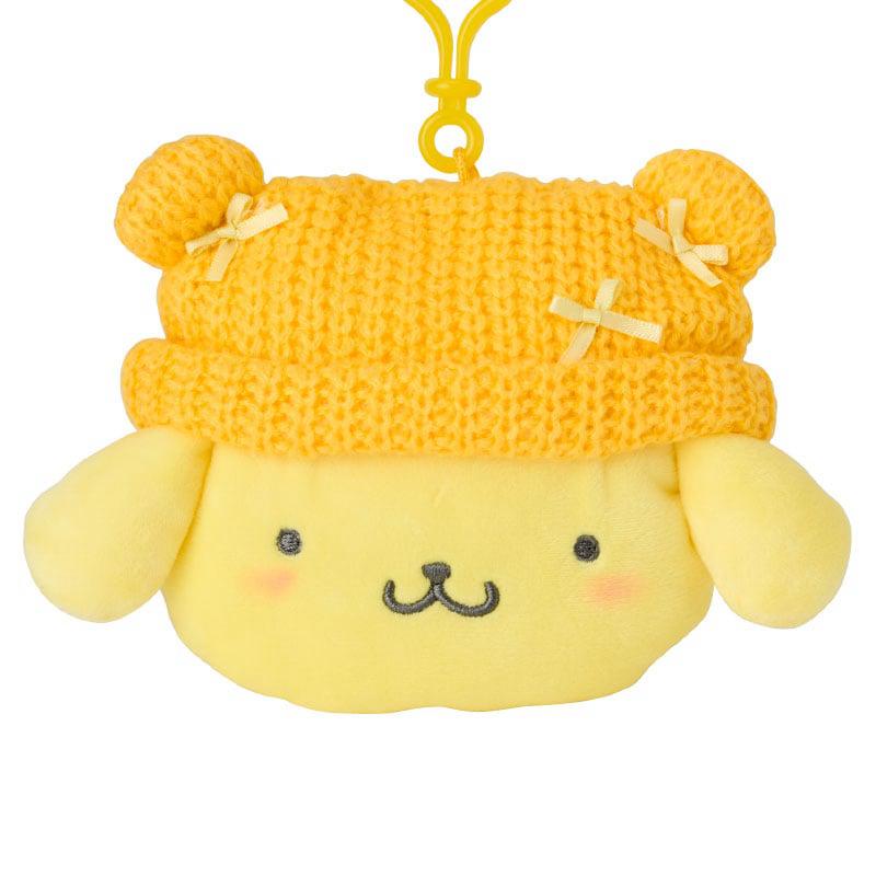 Sanrio Pompompurin Cozy Mascot Accessories Keychain  USA |  GIRBV-4386