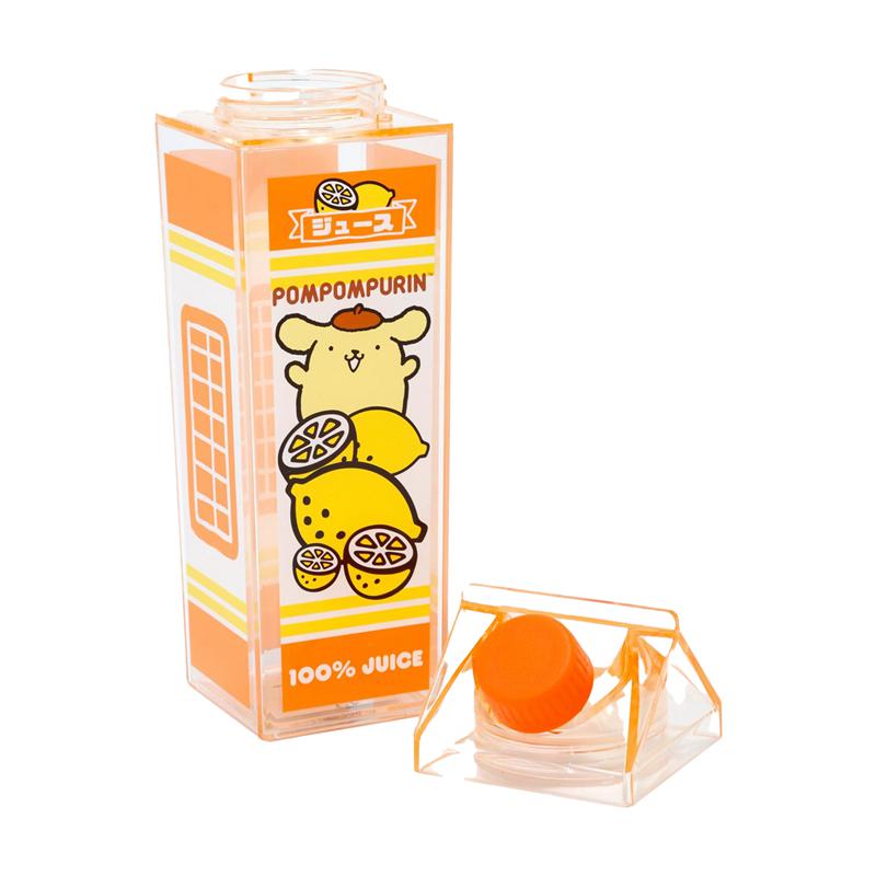 Sanrio Pompompurin Milk Carton (Lemon) Sanrio Characters Water Bottle  USA |  WUYJF-3896