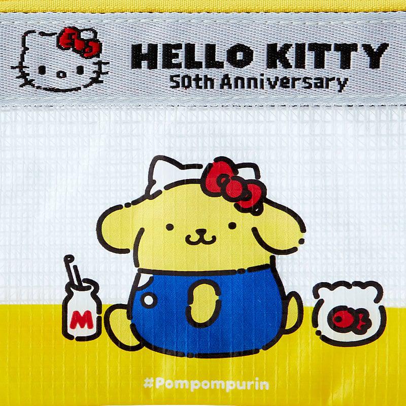 Sanrio Pompompurin Mini Flat (Hello, Everyone! Series) Sanrio Characters Pouch  USA |  ZCNVJ-5436