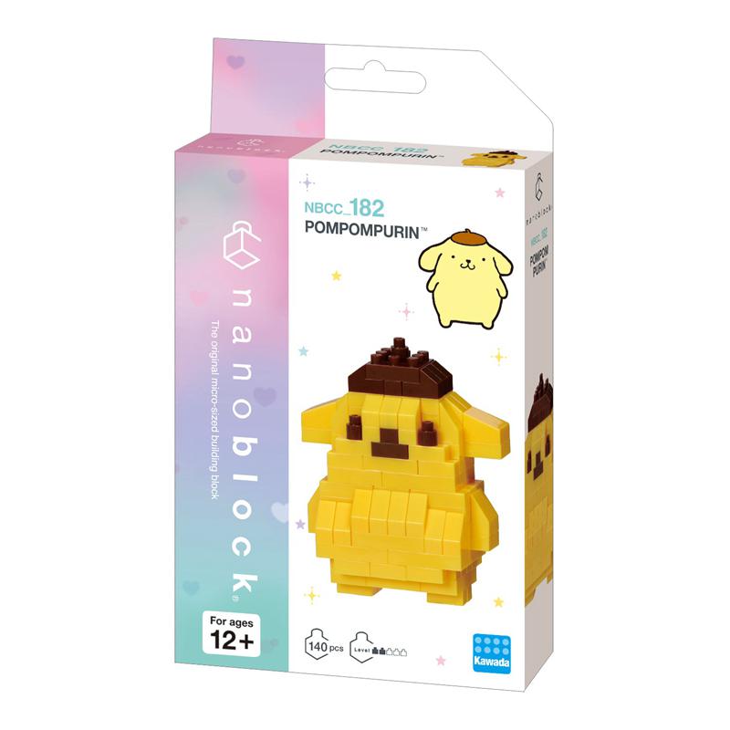 Sanrio Pompompurin Nanoblock Character (Version 2) Sanrio Characters Building Blocks  USA |  CWEVB-4957