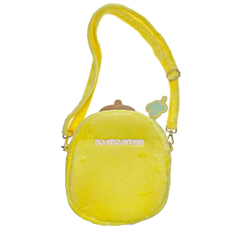 Sanrio Pompompurin Plush Bags Crossbody Bag  USA |  UDRMO-2896