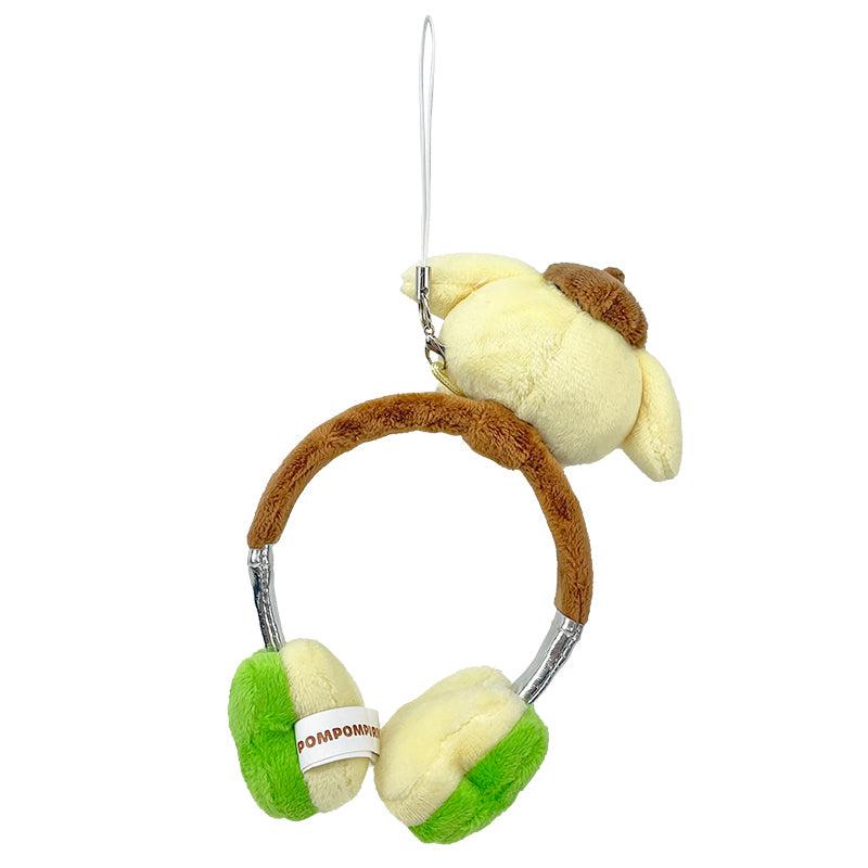 Sanrio Pompompurin Plush Headphones Sanrio Characters Bag Charm  USA |  NARQT-3072