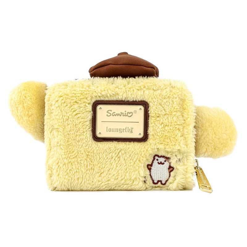 Sanrio Pompompurin x Loungefly Plush Bags Wallet  USA |  SYNOX-1028