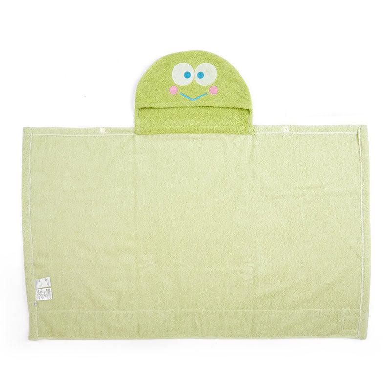 Sanrio Baby Keroppi Hooded Sanrio Characters Bath Wrap  USA |  IRTEO-3097