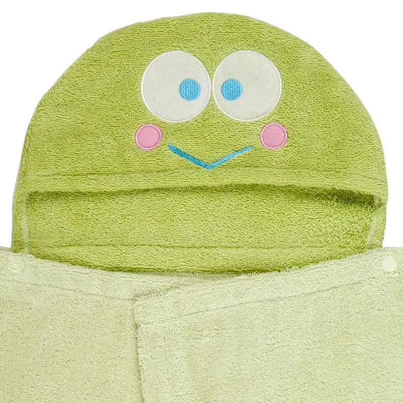 Sanrio Baby Keroppi Hooded Sanrio Characters Bath Wrap  USA |  IRTEO-3097