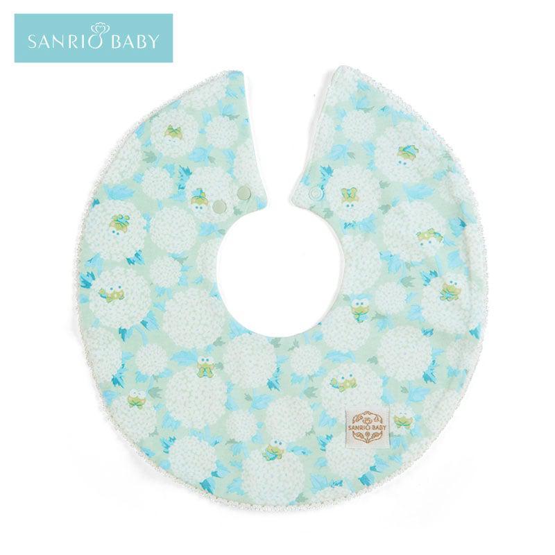 Sanrio Baby Organic Cotton Keroppi Sanrio Characters Bib  USA |  PFGJL-4681