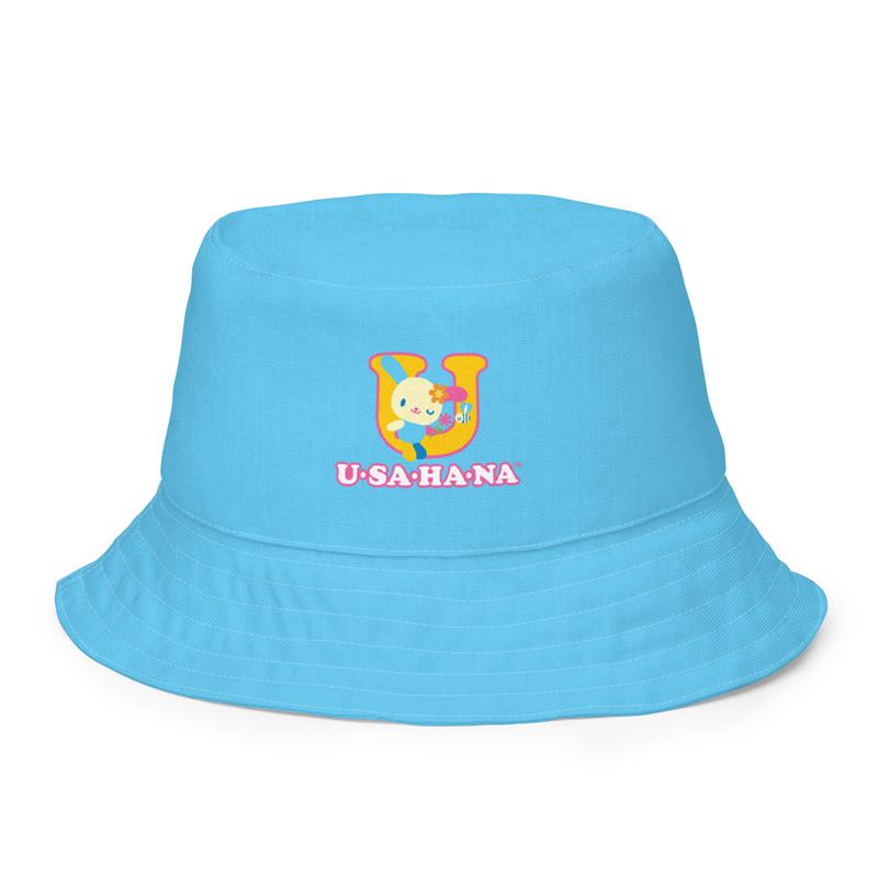 Sanrio U*SA*HA*NA Daisy Patchwork Reversible Sanrio Characters Bucket Hat  USA |  RDKNT-8435