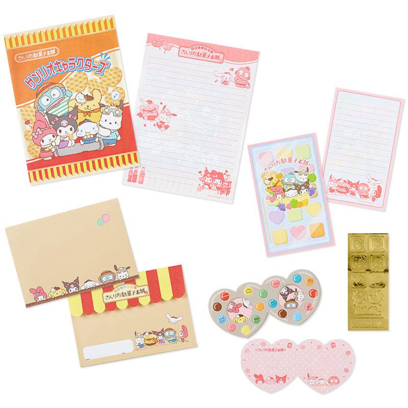 Sanrio Variety (Dagashi Honpo Series) Sanrio Characters Letter Set  USA |  BGOHC-9208