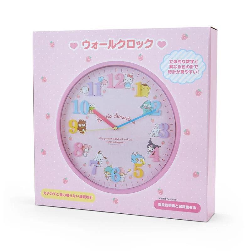 Sanrio Wall Sanrio Characters Clock  USA |  DYMBE-0769