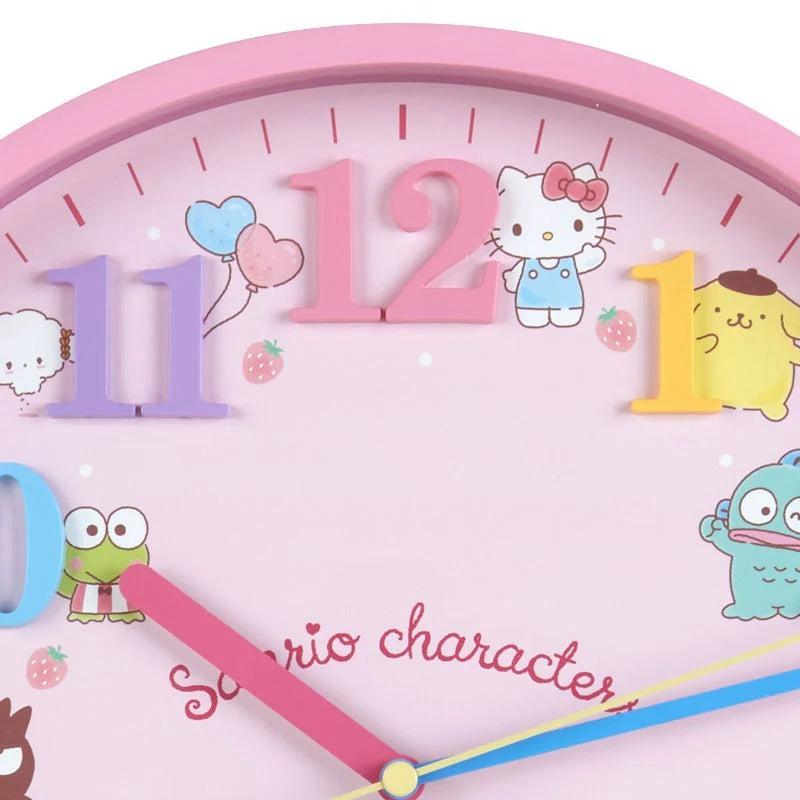 Sanrio Wall Sanrio Characters Clock  USA |  DYMBE-0769