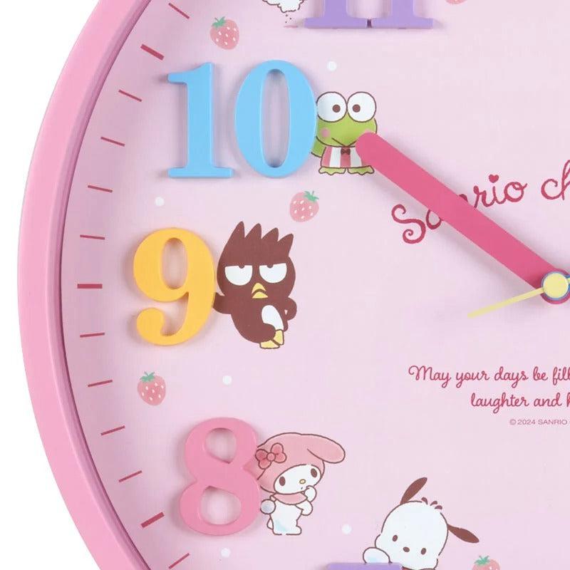 Sanrio Wall Sanrio Characters Clock  USA |  DYMBE-0769