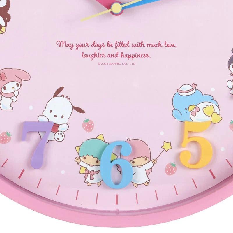 Sanrio Wall Sanrio Characters Clock  USA |  DYMBE-0769